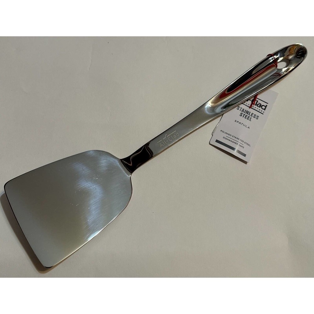 All-Clad 18/10 Stainless Steel 13 inch Turner Spatula Professional Kitchen Tool